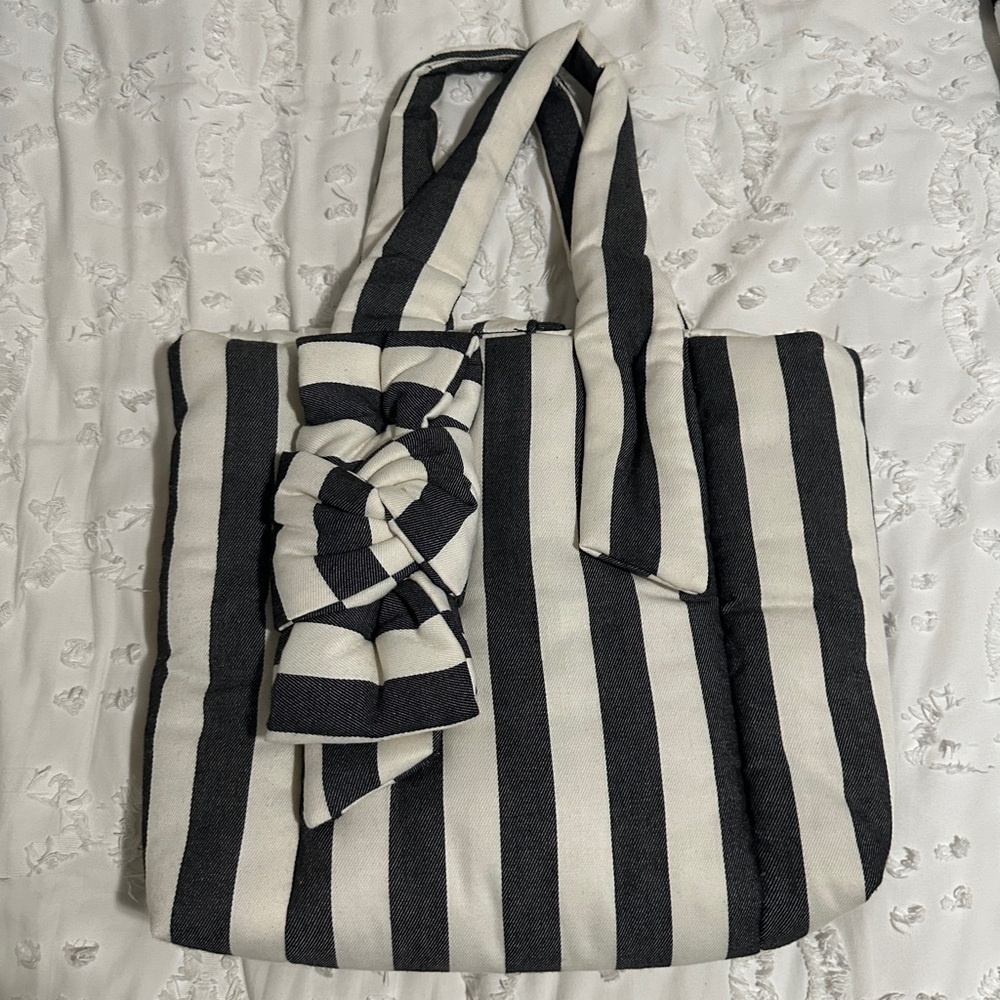 Zara classic nautical tote bag